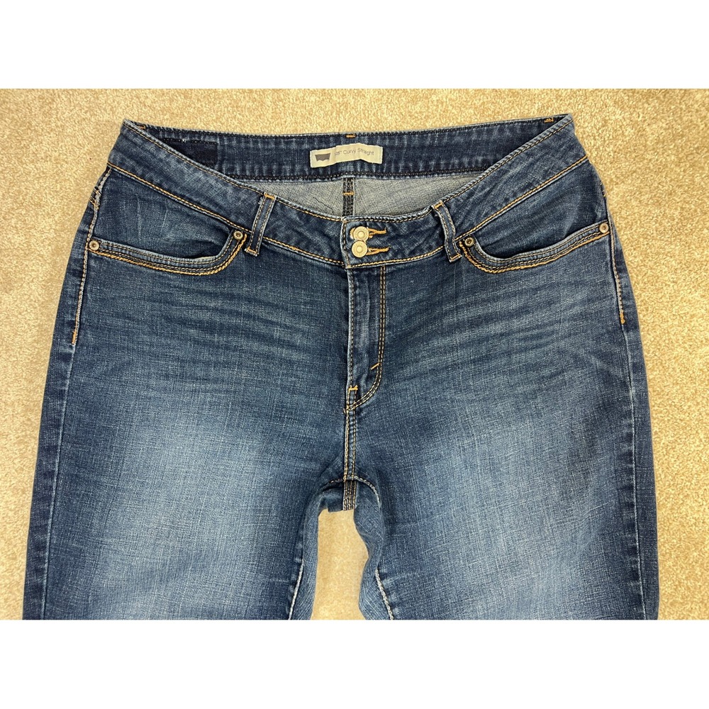 Levi's 529 Curvy Straight Jeans Women's 16M W32‎ L32 - Picture 3 of 10